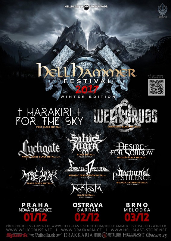 HellHammer Festival 2017 nabízí Winter Edition