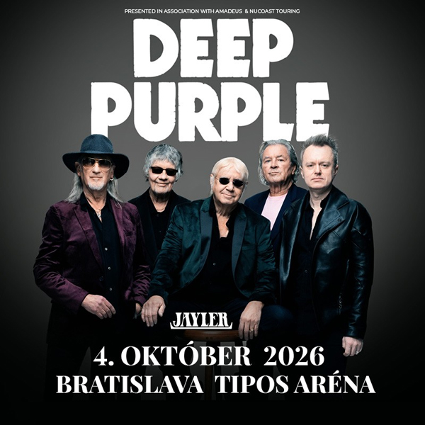 DEEP PURPLE sa vrátia po 17 rokoch do Bratislavy