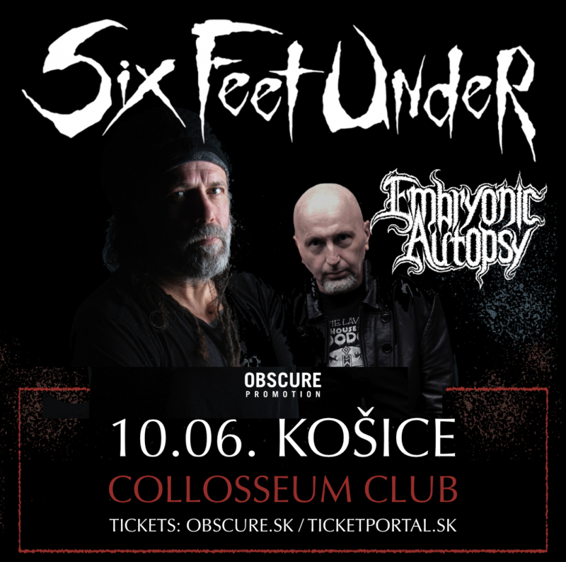 Legenda SIX FEET UNDER opäť na Slovensku