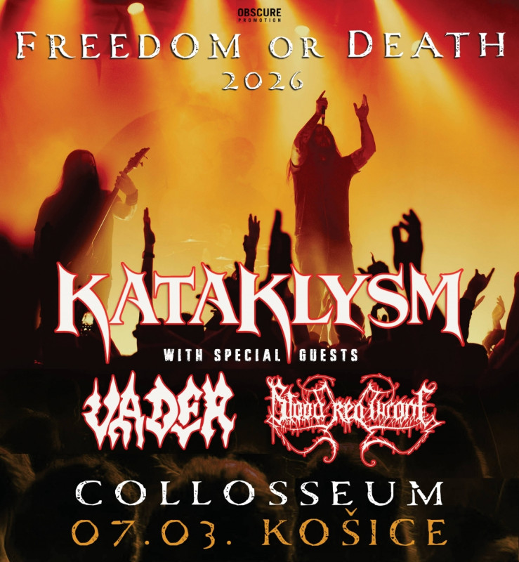 KATAKLYSM a VADER zdemolovali Košice