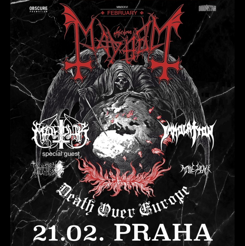 MAYHEM: Death over Europe v Prahe