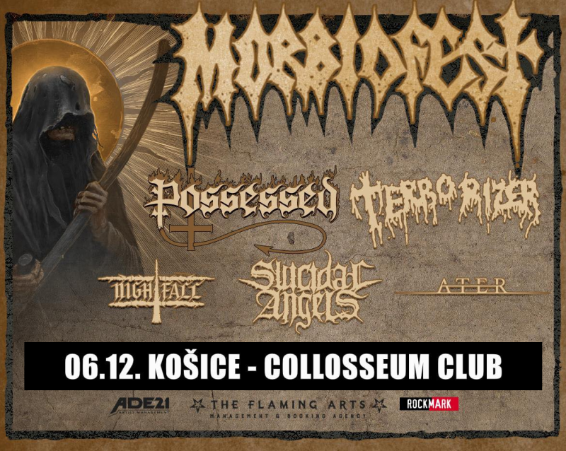 Turné Morbidfest priviedlo do Košíc TERRORIZER či POSSESSED